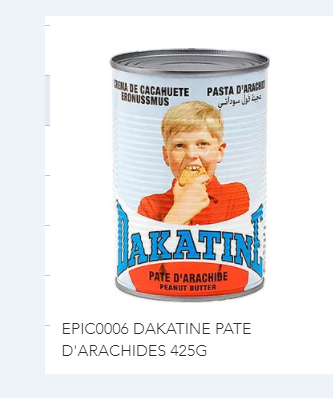 Arachide dakatine pate